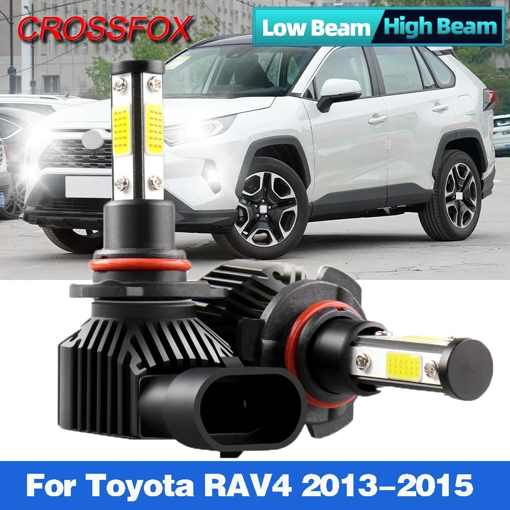 4  Led  ڵ  Ʈ 9005 HB3 9006 HB4 6000K ڵ LED  90W 12V 24V, Toyota RAV4 2013 2014 2015